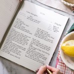 Heirloom Recipe Book Journal | Strawberries